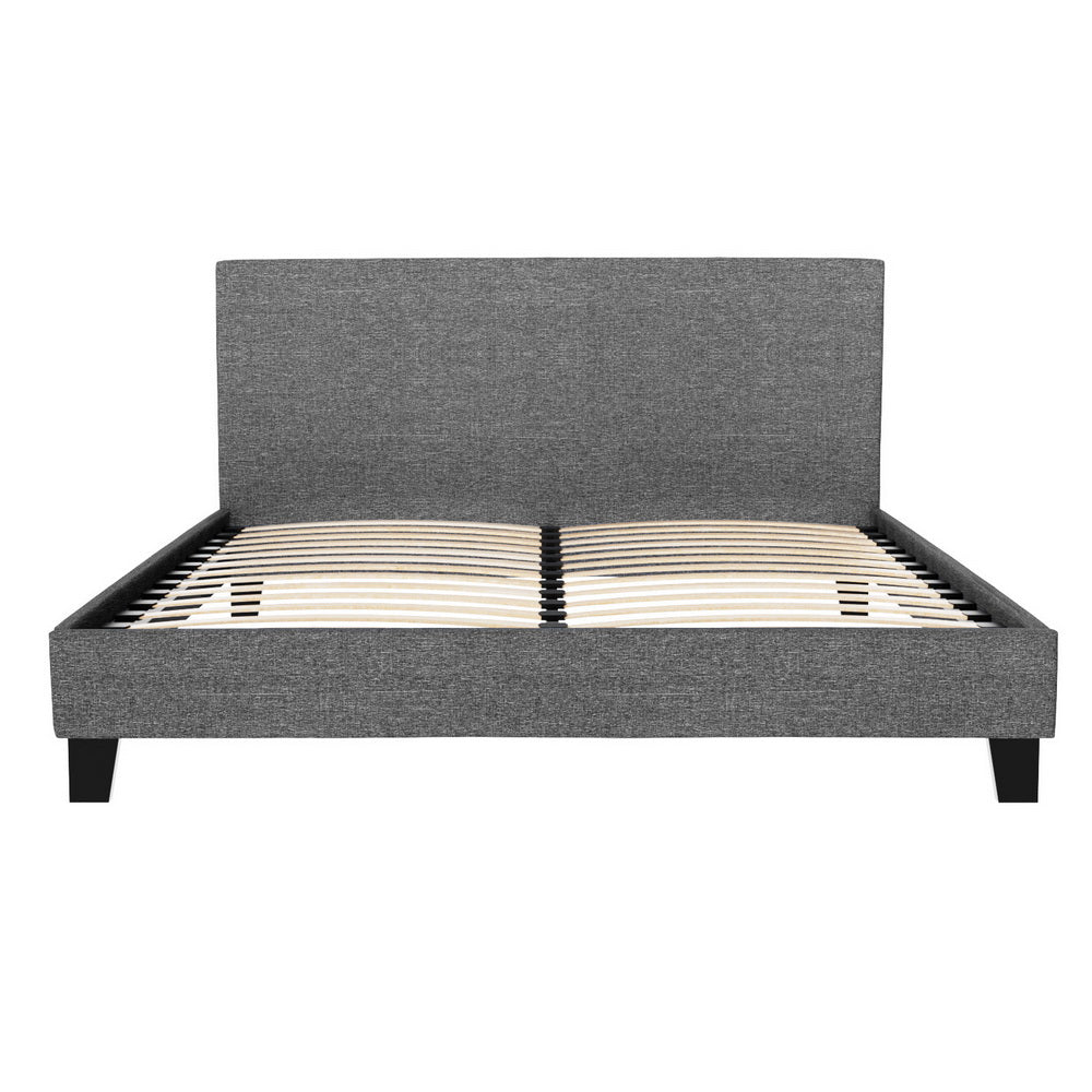 Neo Queen Bed Frame - Grey