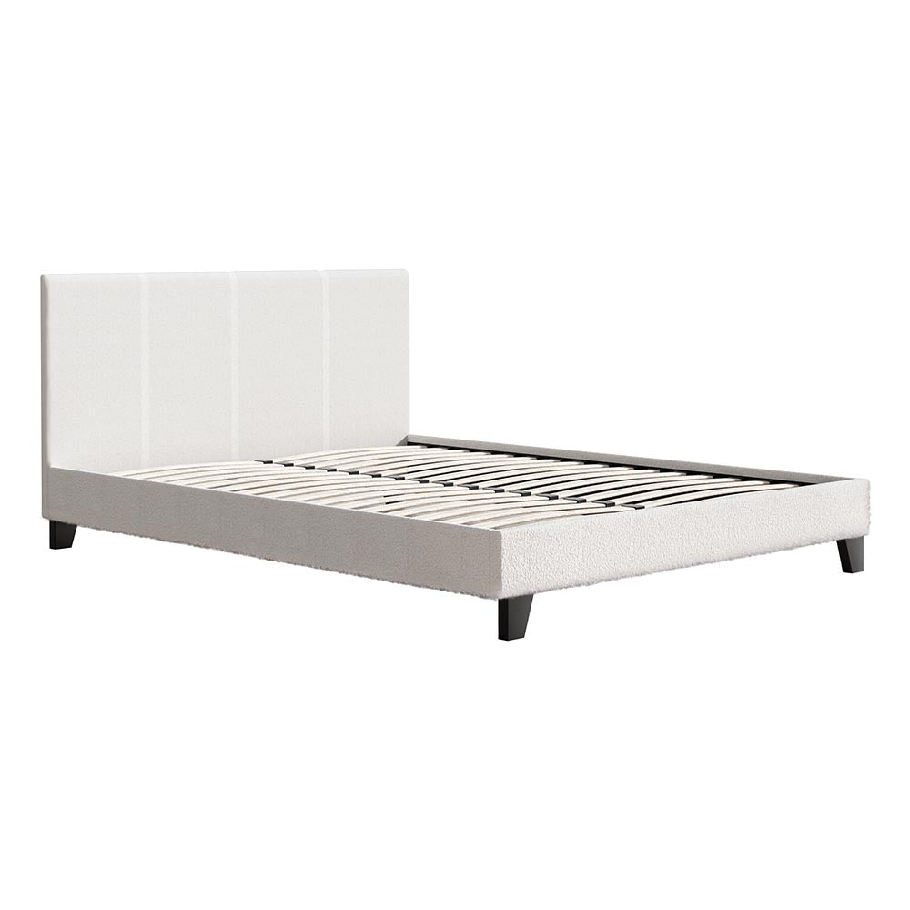 Neo Queen Bed Frame - Boucle