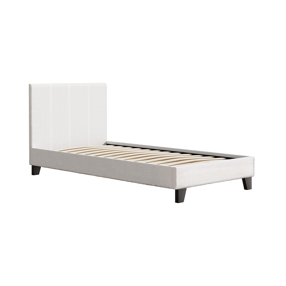 Neo Single Bed Frame - Boucle