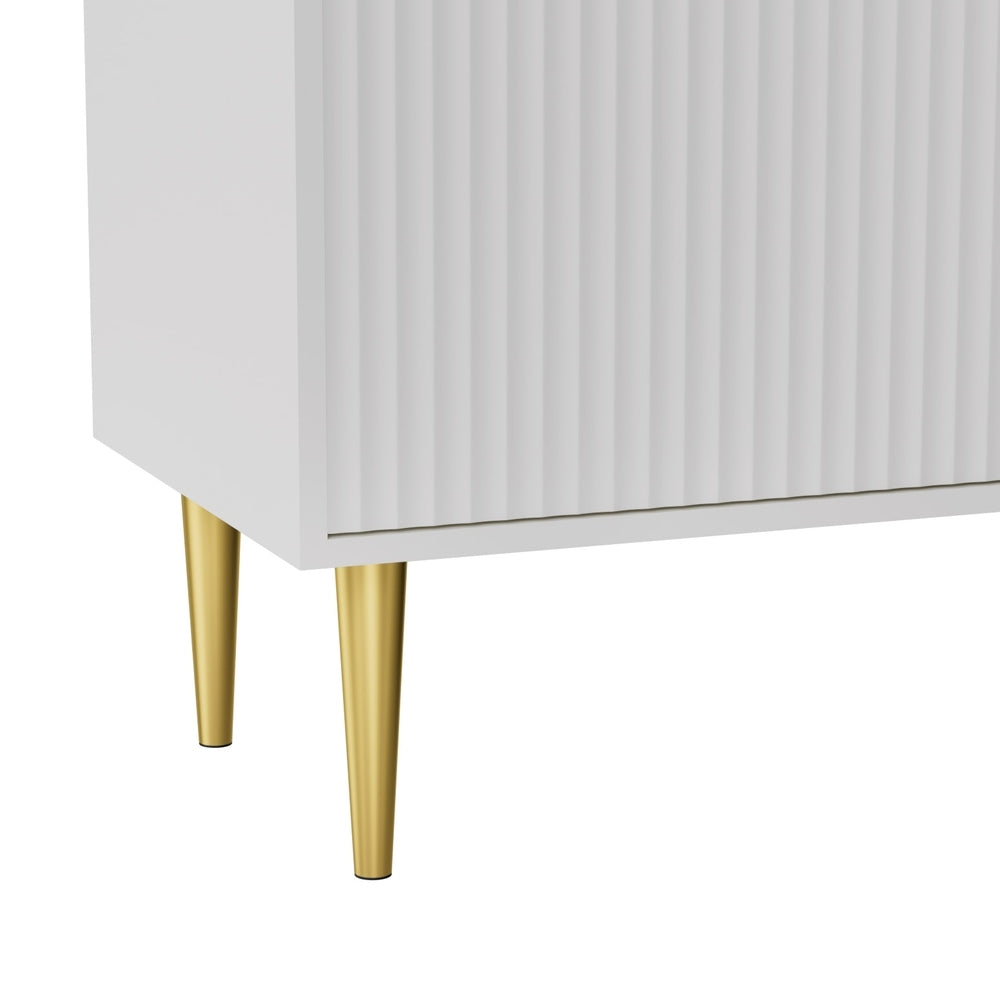 Riley TV Cabinet Entertainment Unit 180CM - White