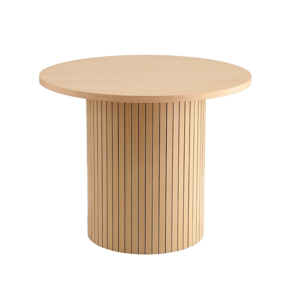 Round Fluted Coffee Table