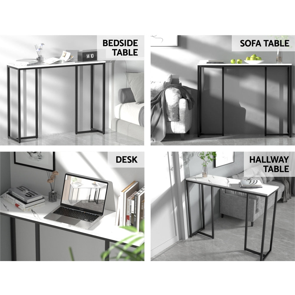 Frenisha Console Table Marble Effect