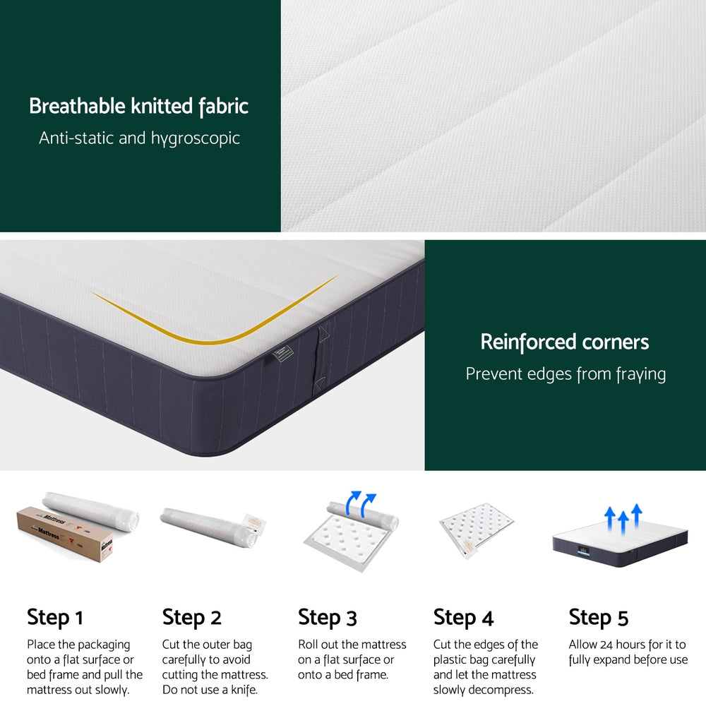 Cloud Series Pocket Spring 20cm Thick Mattress - Double