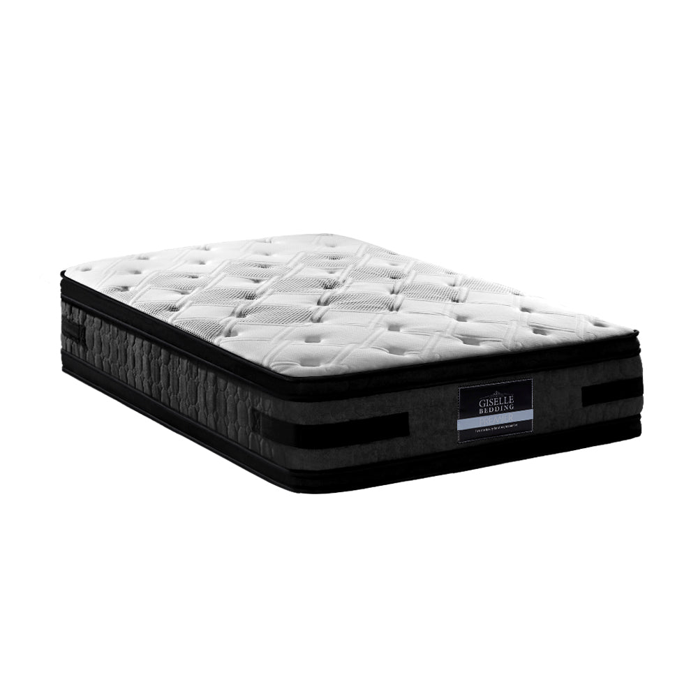 Luna Series Euro Top Cool Gel Memory Foam 36cm Mattress - King Single