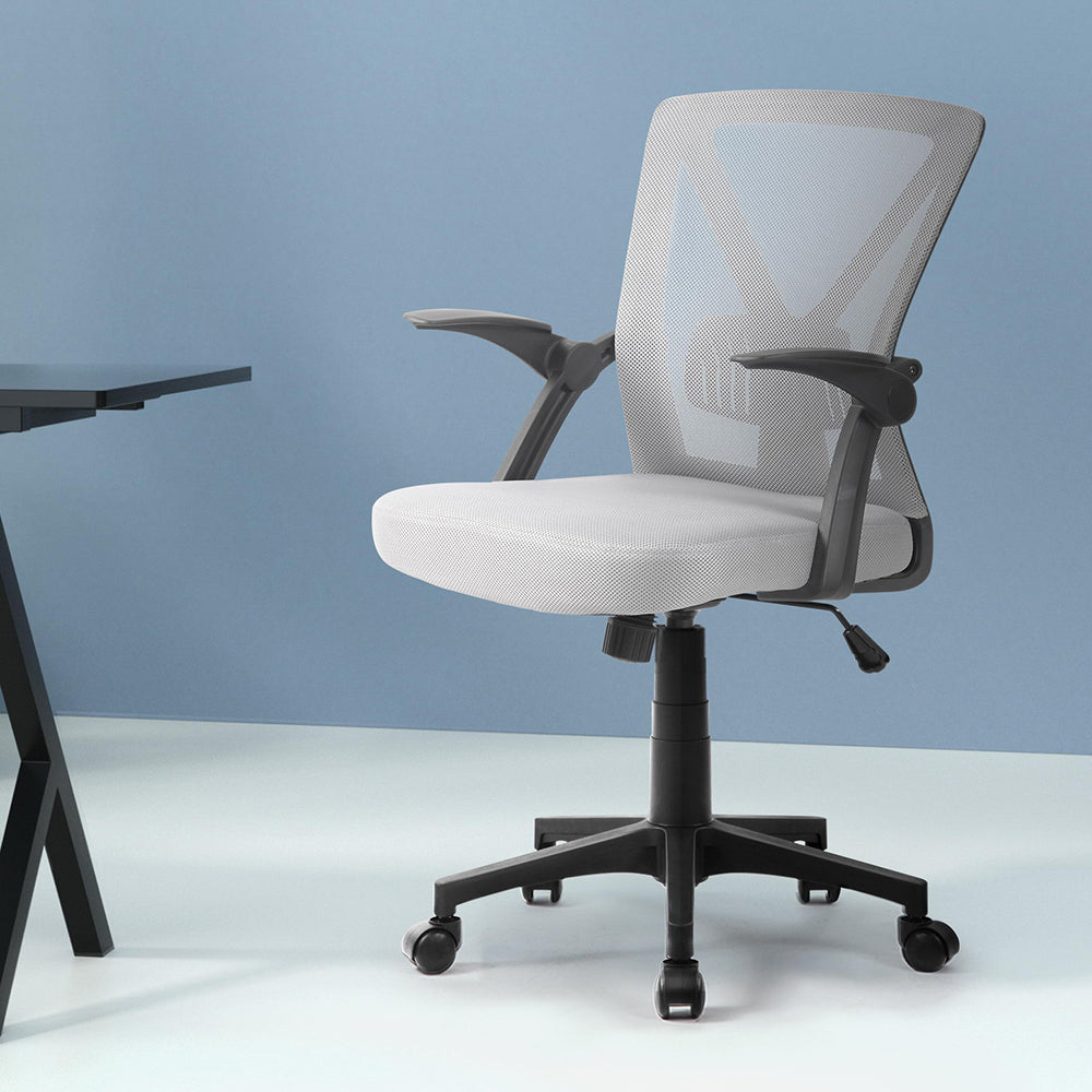Nile Mesh Office Chair Mid Back - Grey