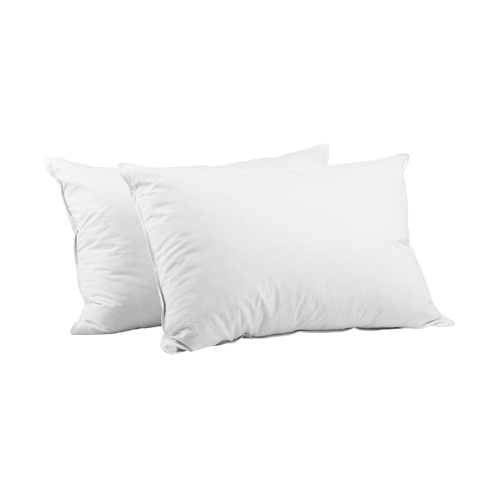 Duck Feather Down Pillow Twin Pack