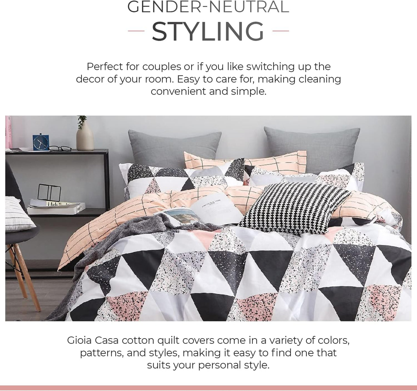 Annie Cotton Quilt Cover Set - 3PC