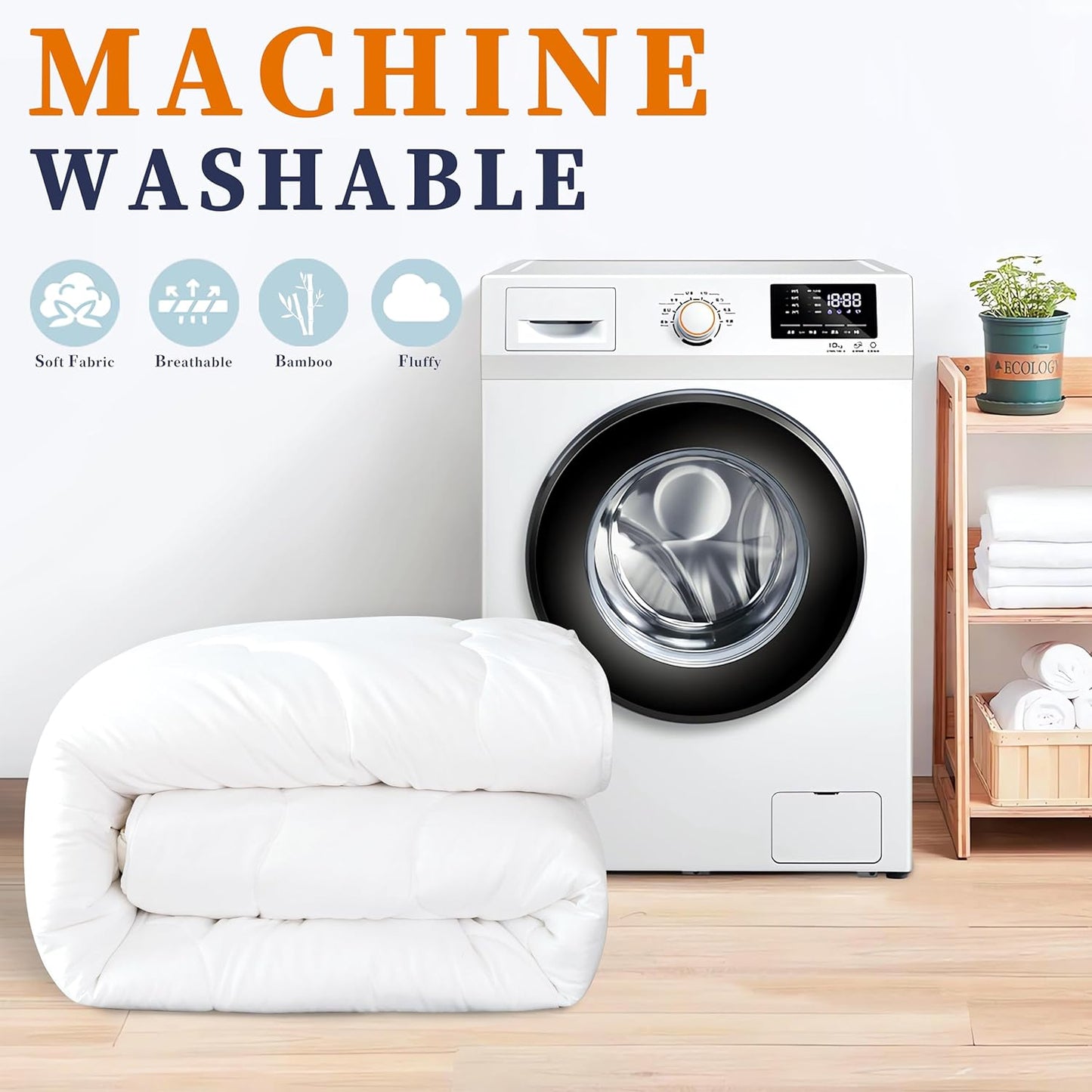 Premium Bamboo Microfiber Quilt - King