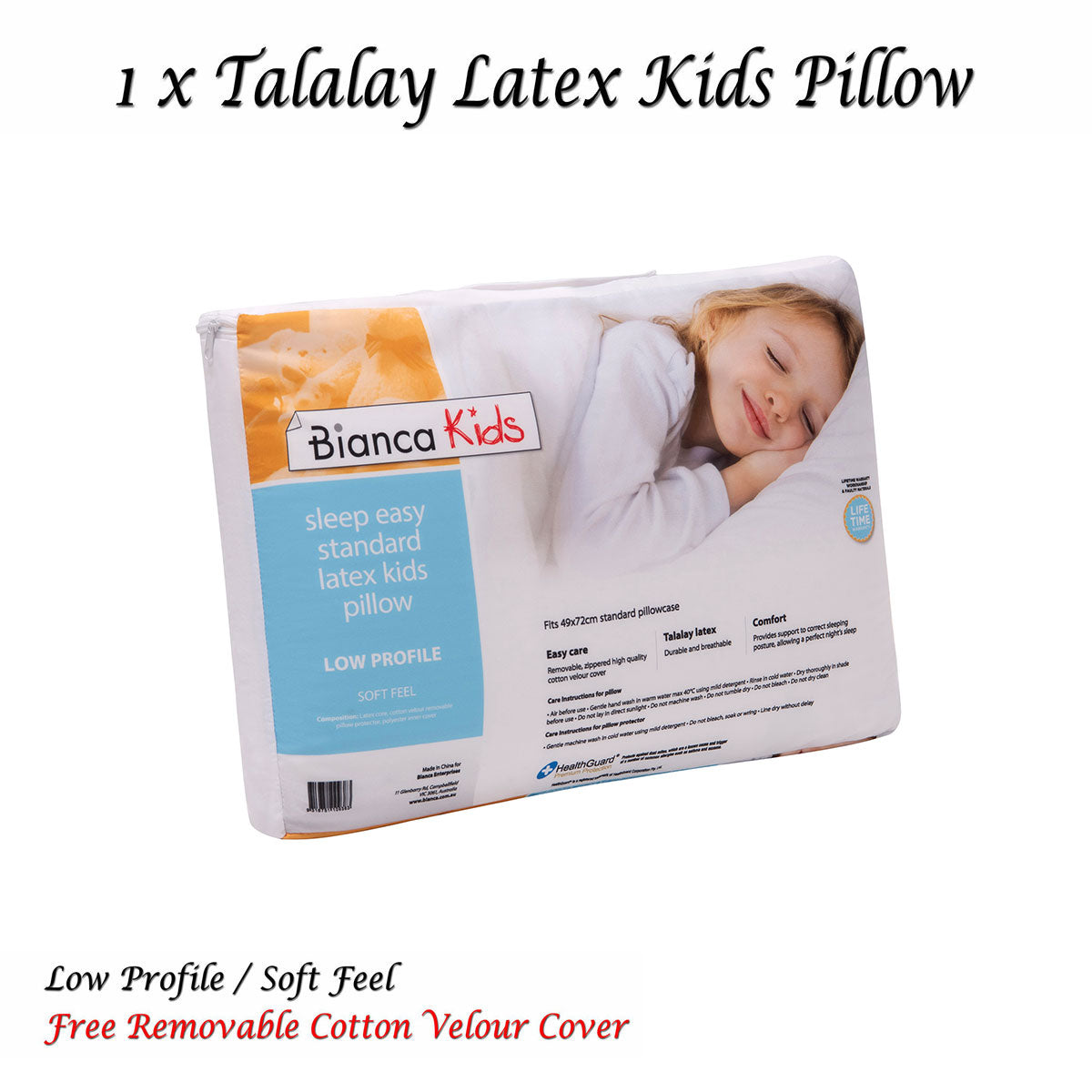 Kids Talalay Latex Pillow