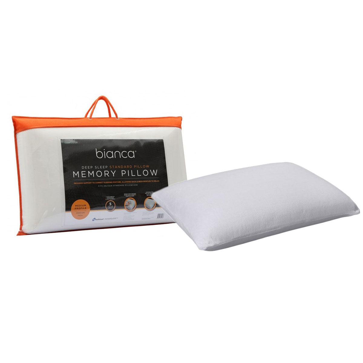 Memory Foam Standard Profile Pillow