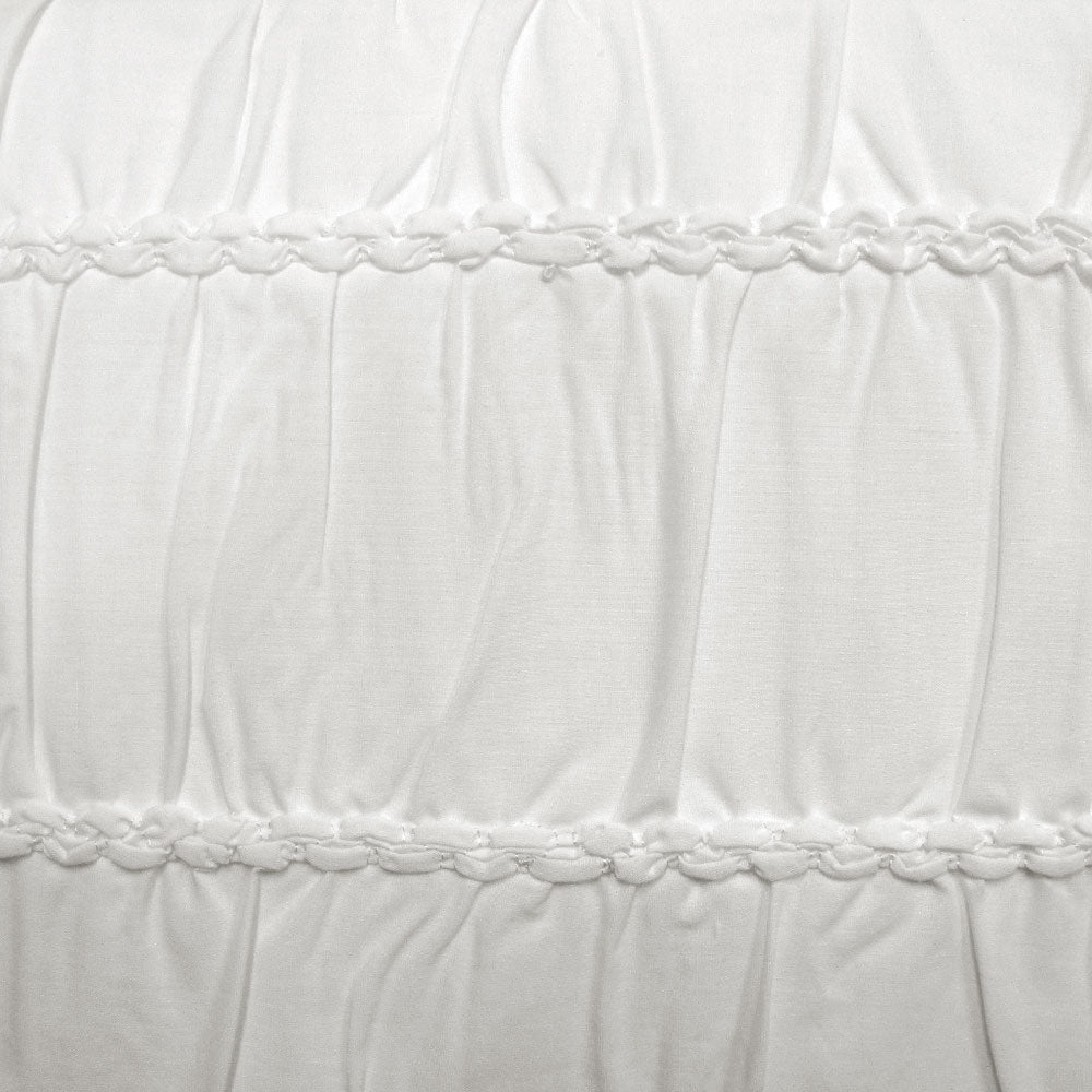 Tuscany White Quilt Cover Set - 3PC