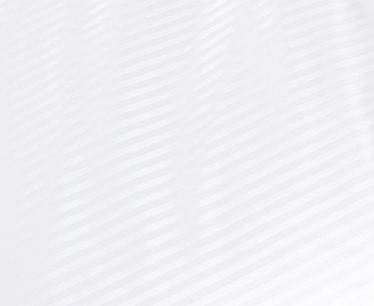 1000TC Ultra Soft Striped Quilt Cover Set - 3PC White