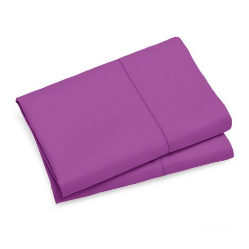 1000TC Premium Ultra Soft Standard size Pillowcases 2-Pack - Purple