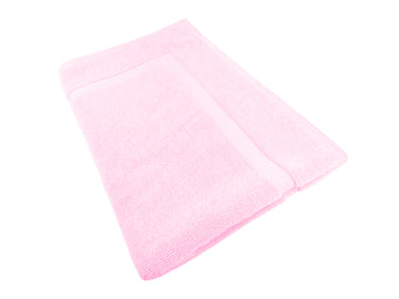 Softouch Ultra Light Quick Dry Premium Cotton Bath Mat 900GSM - Baby Pink