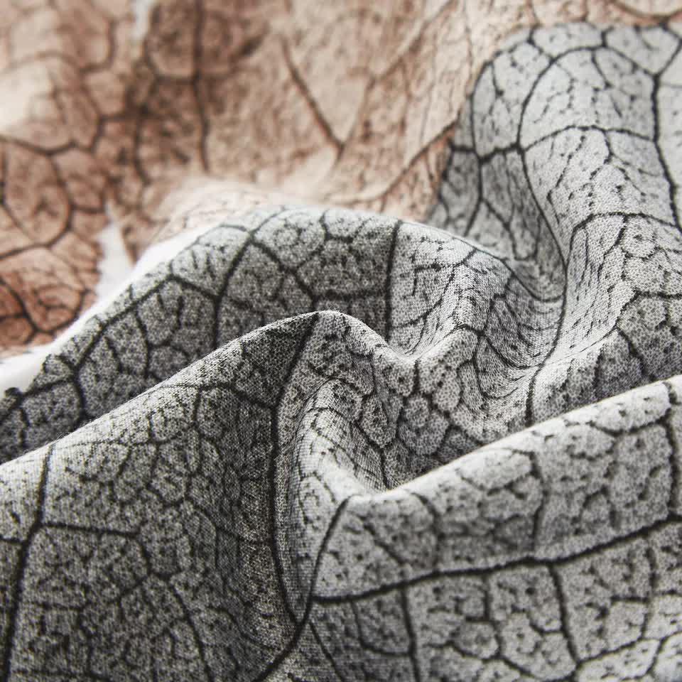 Classic Leaves Quilt Cover Set - 3 PC