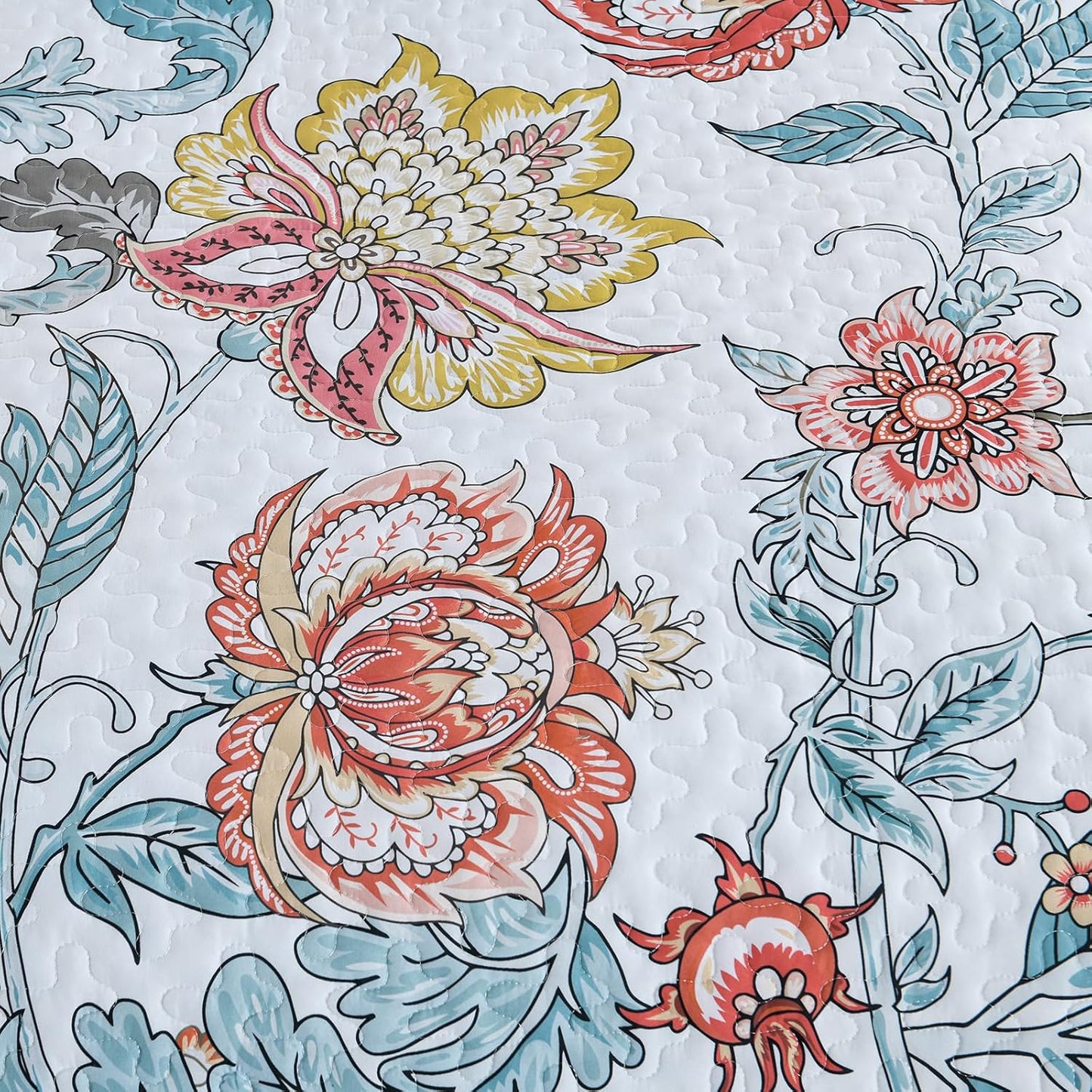 Jazzy Quilted Coverlet - 3PC