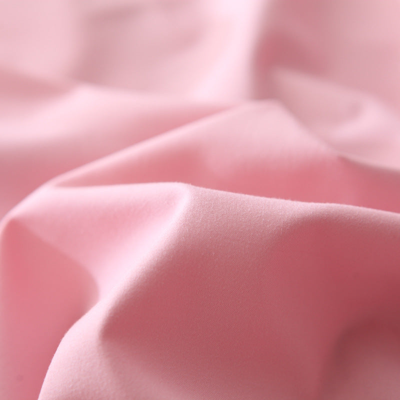 Purple & Light Pink Stitching Ultra-Soft Bedding Set - 4PC