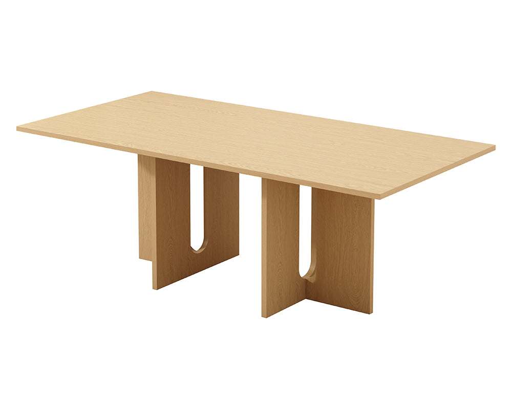 Walnut Dining Table 6-Seater 180cm