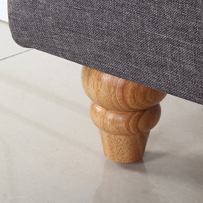 Double Size | Provincial Bed Headboard - Charcoal