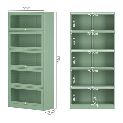 Elia Buffet Sideboard Metal Cabinet - Green