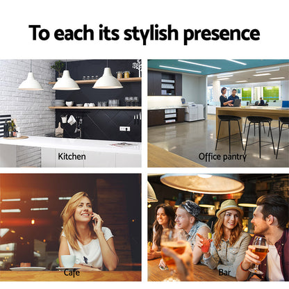 Set of 4 Bar Stools Kitchen Counter Stools Metal