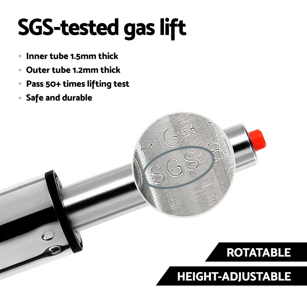 Set of 2 Vivien Velvet Bar Stools - Ivory