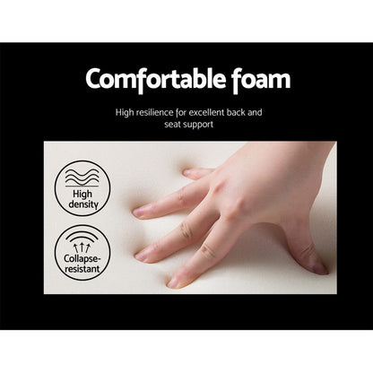 Set of 4 Retro Replica Dining Chairs  Fabric - Retro