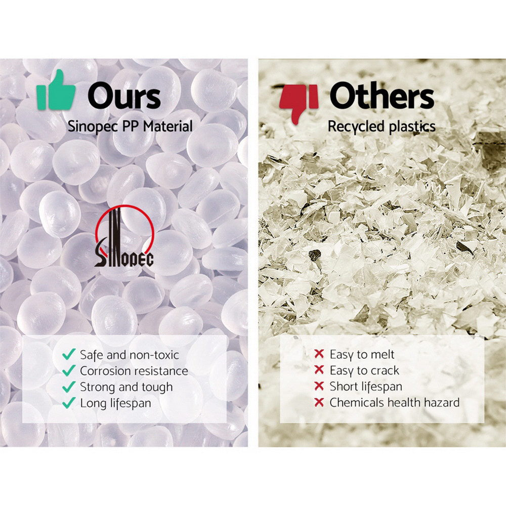 Set of 4 Retro Replica Dining Chairs  Fabric - Retro