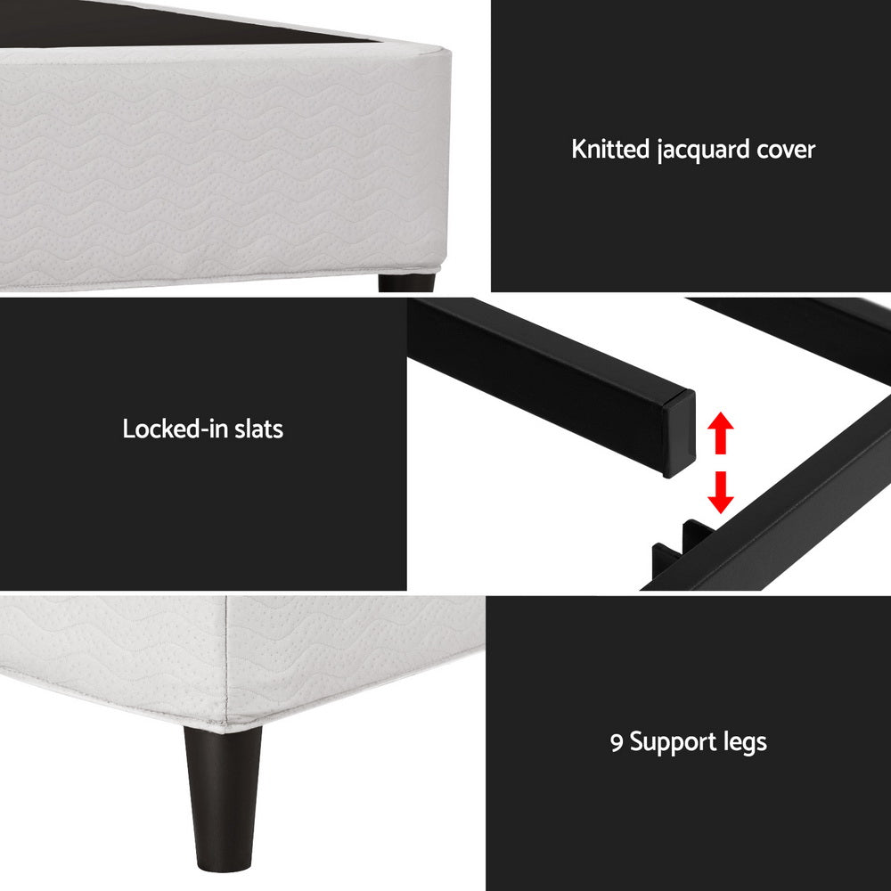 Mason King Bed Frame - Grey