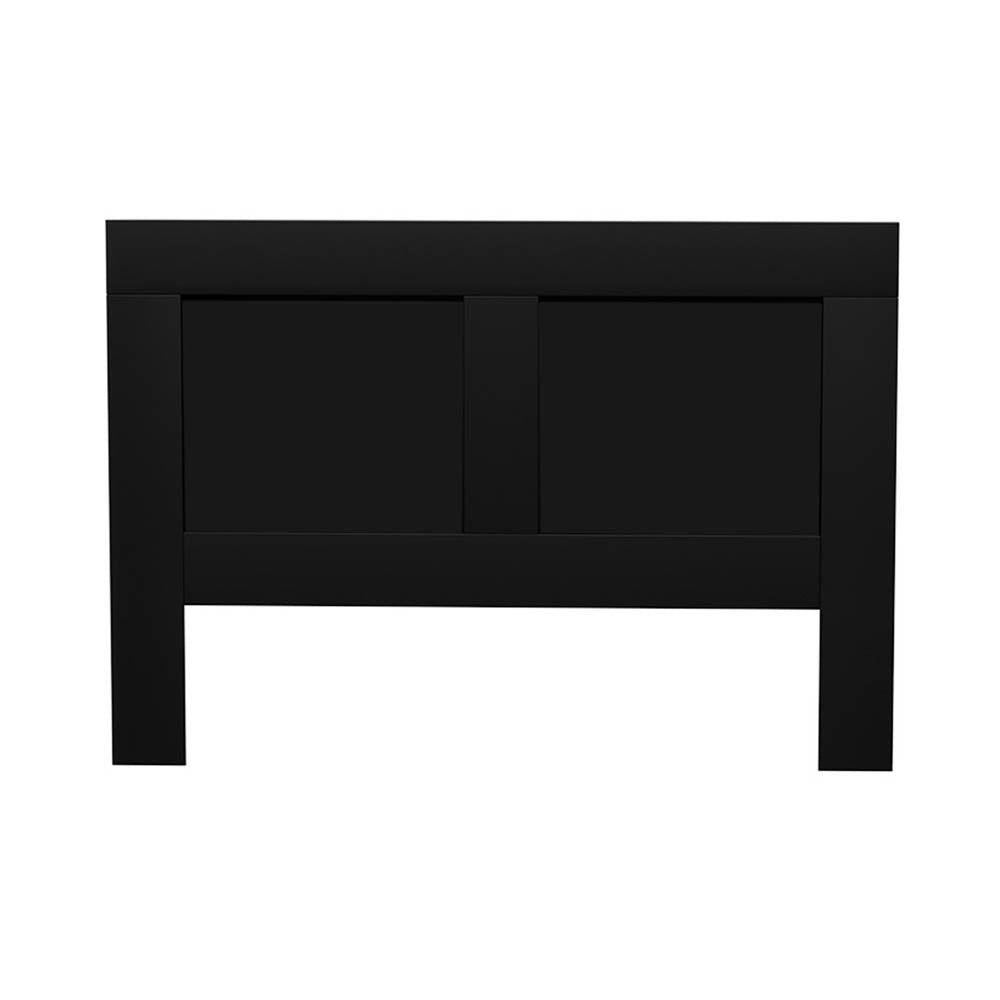 Queen Size | Cabi Bed Headboard with Shelves - Black