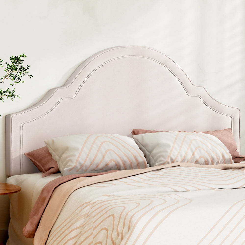 King Size | Iris Bed Headboard - Beige