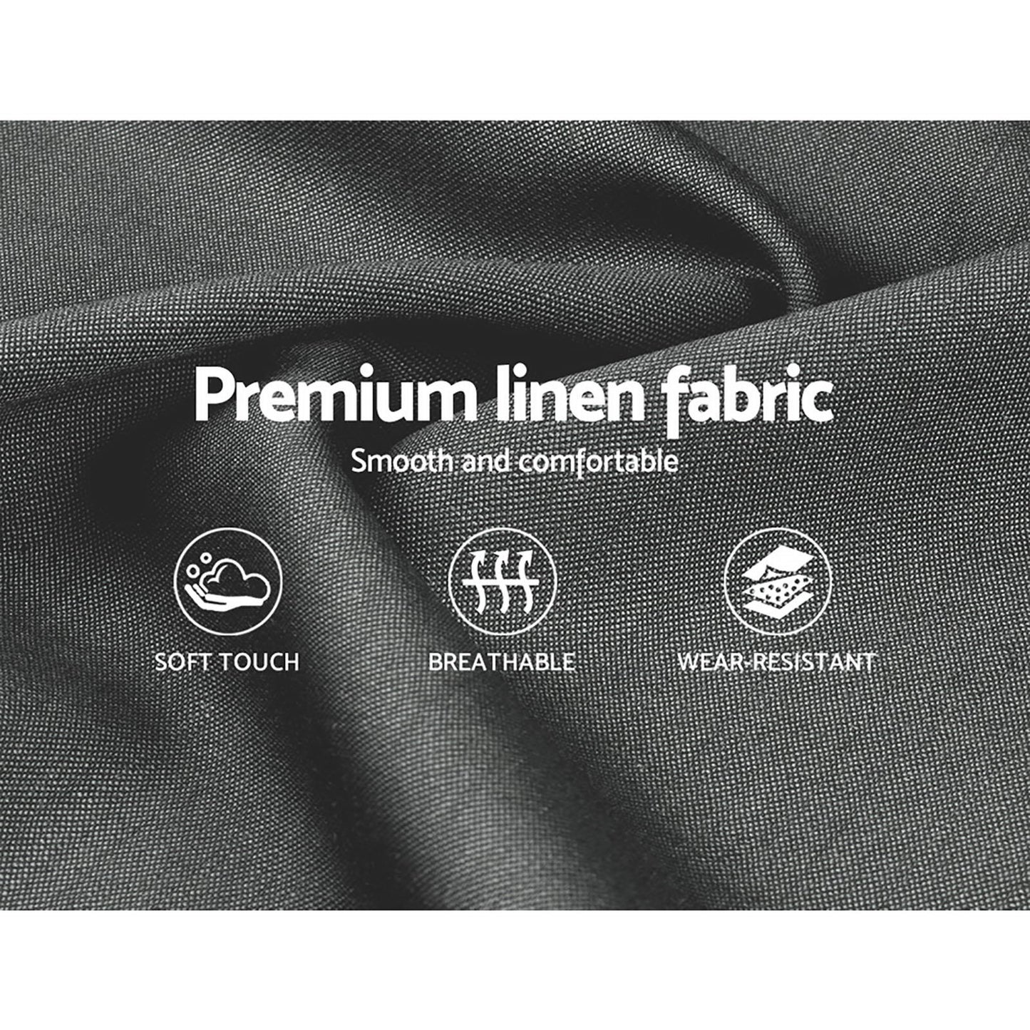 Issa King Gas Lift Bed Frame - Grey