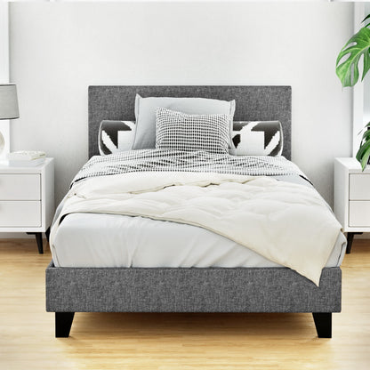 Neo King Single Bed Frame - Grey