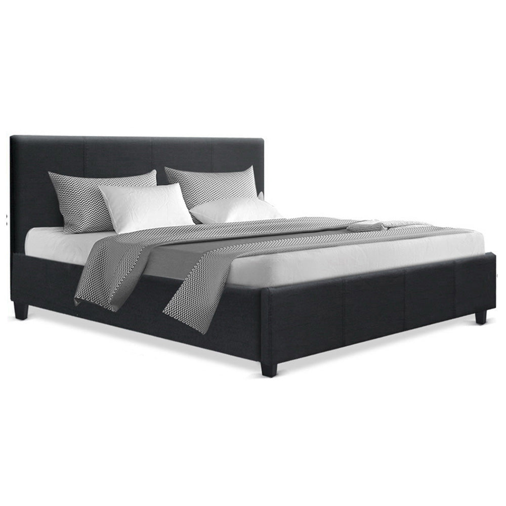 Neo Queen Bed Frame - Charcoal