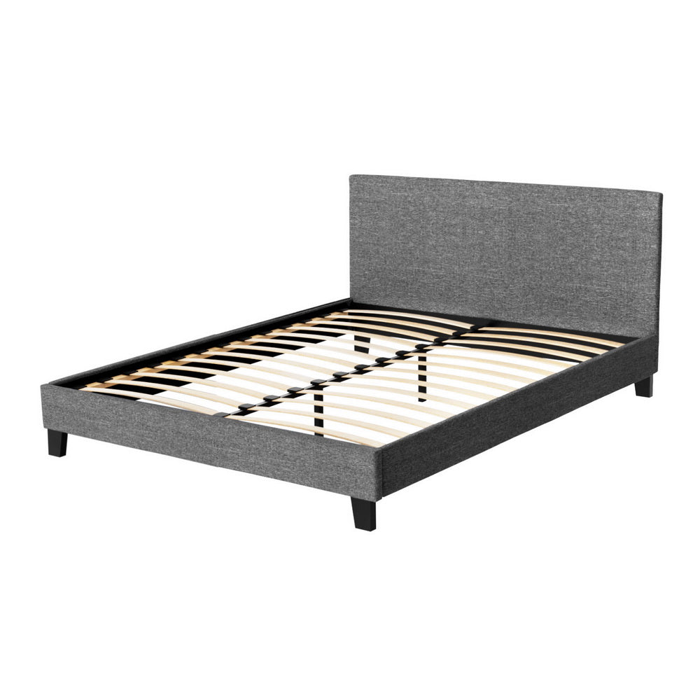 Neo Queen Bed Frame - Grey
