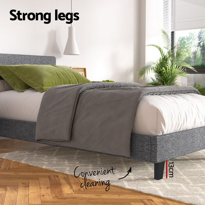 Neo Single Bed Frame - Grey