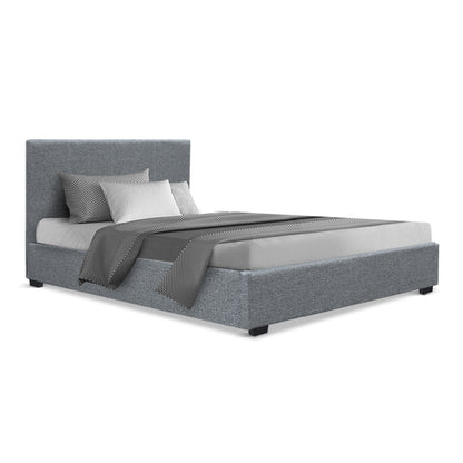 Nino King Single Gas Lift Bed Frame - Grey