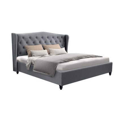 Pier Queen Bed Frame - Grey