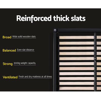 Pier Queen Bed Frame - Grey