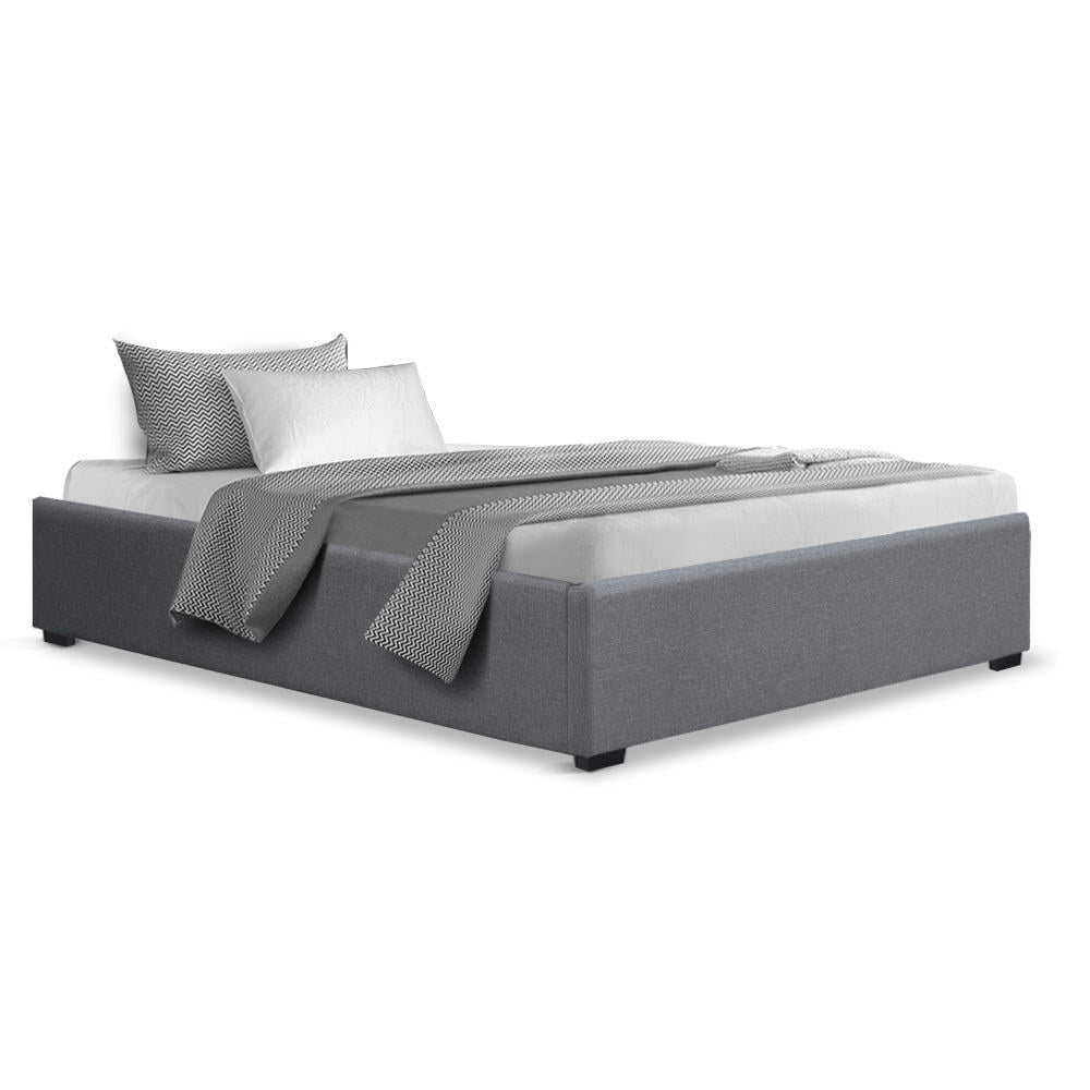 Toki King Single Gas Lift Bed Frame - Grey