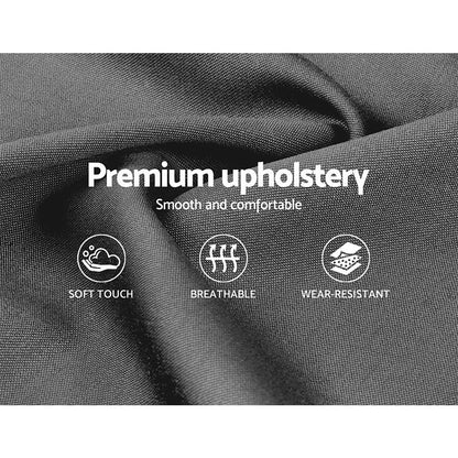 Vanke Double Bed Frame - Grey