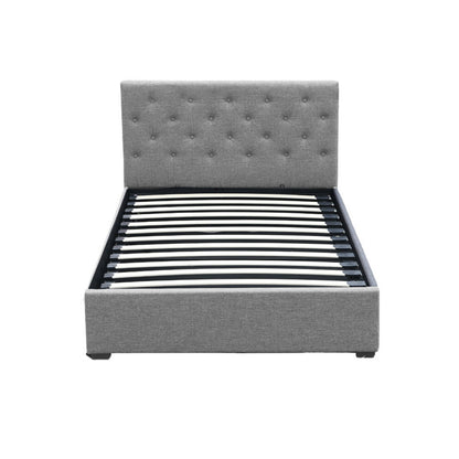 Vila King Single Gas Lift Bed Frame - Grey