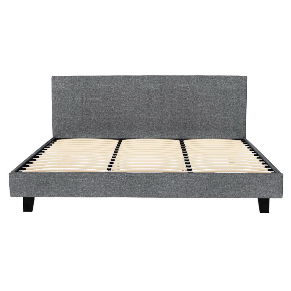 Neo King Bed Frame - Grey