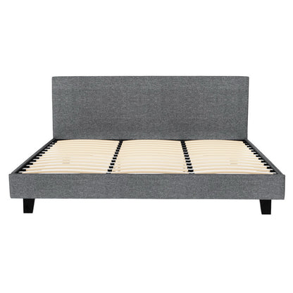 Neo King Bed Frame - Grey