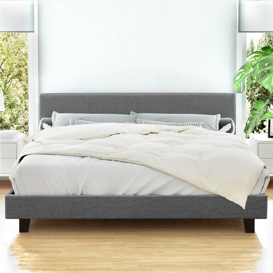 Neo King Bed Frame - Grey