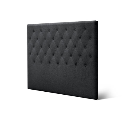 Double Size | Cappi Bed Headboard - Charcoal