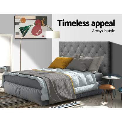 King Single | Cappi Bed Headboard - Grey