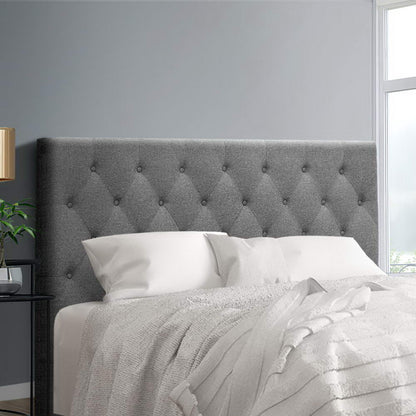 Queen Size | Cappi Bed Headboard - Grey