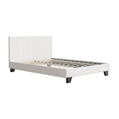 Neo Double Bed Frame - Boucle