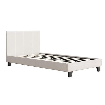 Neo King Single Bed Frame - Boucle